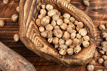 White cardamon seed, spice.