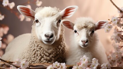 Spring Lambs, HD, Background Wallpaper, Desktop Wallpaper