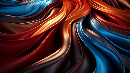 red satin background HD 8K wallpaper Stock Photographic Image