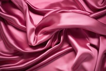 Obraz premium luxurious satin fabric pooled on the floor