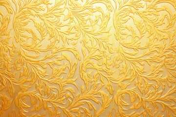 gold foil with slight embossed patterns - obrazy, fototapety, plakaty
