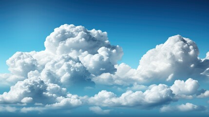 Summer Blue Sky Cloud Gradient Light, HD, Background Wallpaper, Desktop Wallpaper