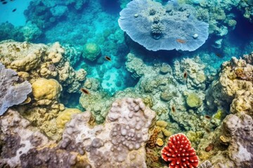 Fototapeta na wymiar detailed coral rock