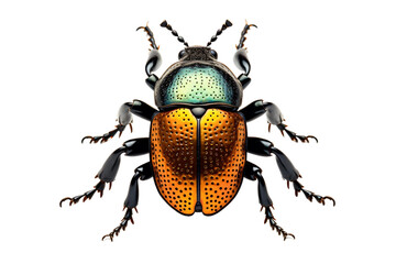 The Exoskeleton Waltz Beetle Odyssey Isolated on transparent background