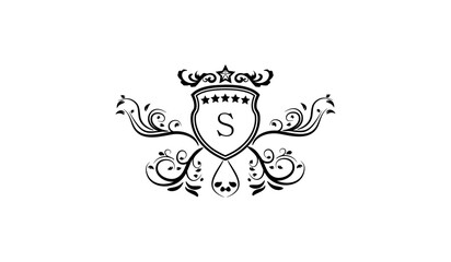 Luxury Crown Card Logo S