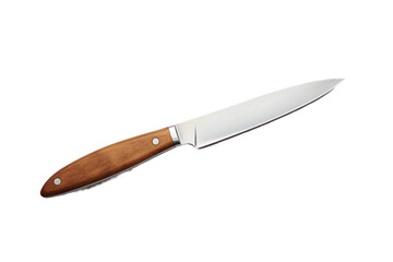 Paring Knife Isolated on Transparent Background. Ai