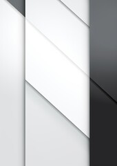 Abstract web banner white gray and black color boxes