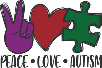Peace Love Autism