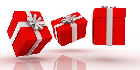 gift box.3-d visualization