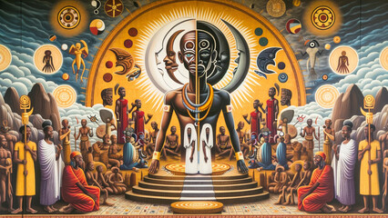 All Powerul Nigerian God: Alekwu, the powerful god revered by the Idoma people of Northern Nigeria, is the guardian of social order and traditions. 