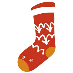 Socks in Christmas day, Socks element ,Santa Socks