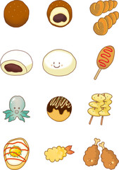 한국음식 아이콘