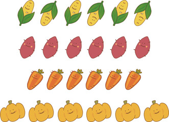 과일 채소 아이콘