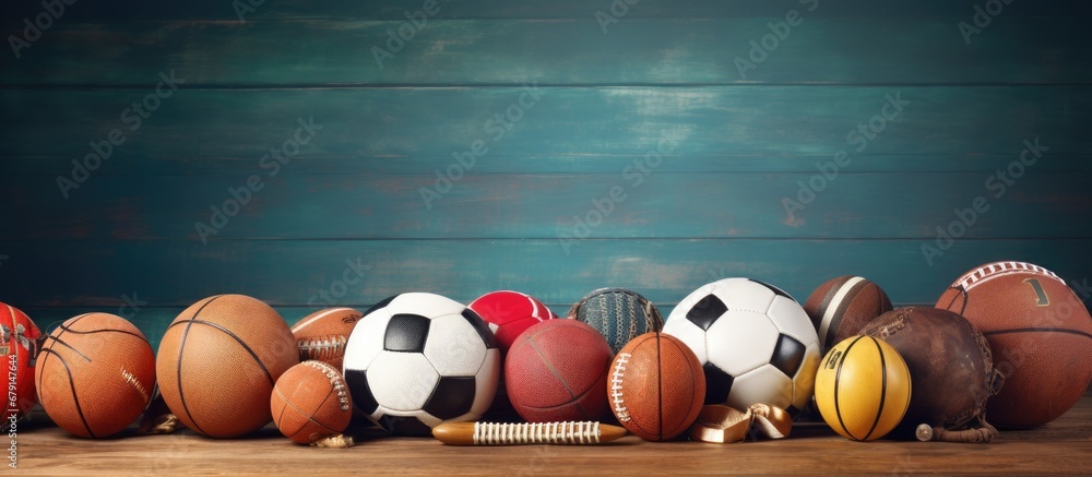 Poster gear for athletics copy space image place for adding text or design