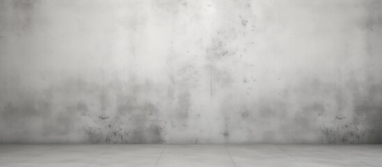 Gray grunge textured wall background Copy space image Place for adding text or design - obrazy, fototapety, plakaty