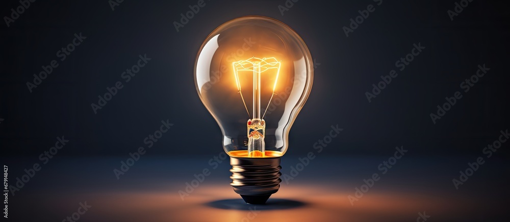 Poster illumination device copy space image place for adding text or design