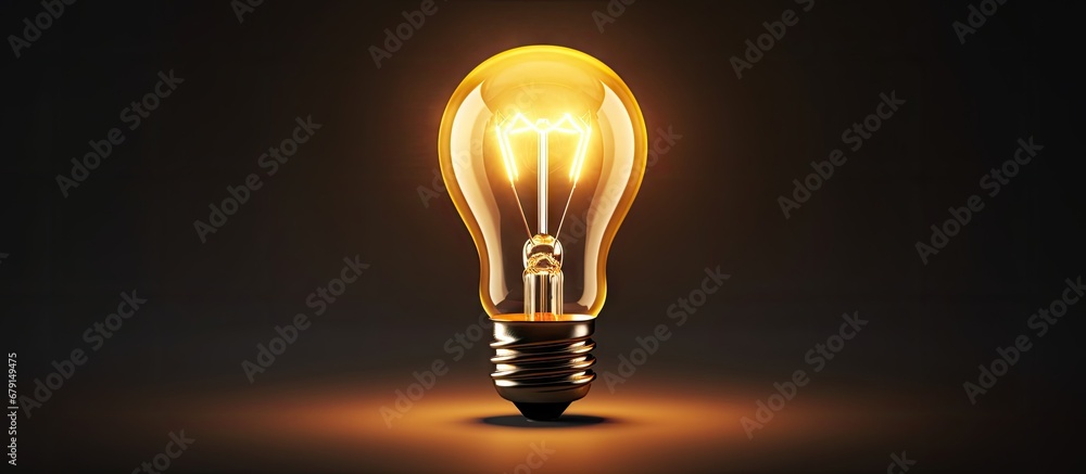 Poster illumination device copy space image place for adding text or design