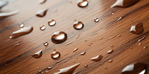 Moisture protection of wood and floors