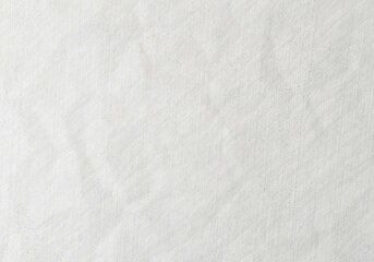 3D crumpled white paper background. Crumpled texture. 3D rendering. 