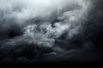 dark background with smoke
