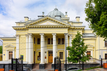 Obraz premium Moscow Choral Synagogue in China-town, Russia
