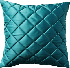 Teal pillow transparent background PNG clipart 