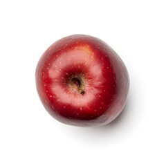 Fresh apple on white