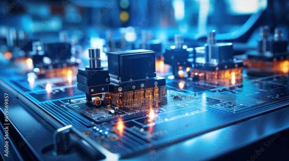 Poster component installation and quality control of circuit board