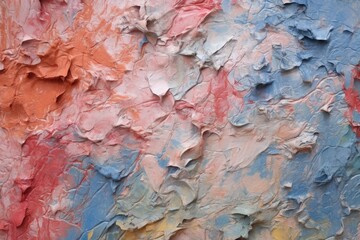 rough oil paint texture on a porous surface - obrazy, fototapety, plakaty