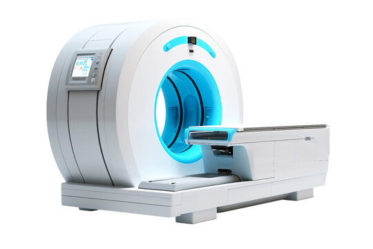 Advanced MRI Technology Isolated on transparent background