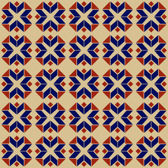 Star Vector pattern. Modern stylish abstract texture. Repeating geometric shapes from striped elements