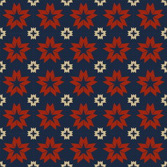 Star Vector pattern. Modern stylish abstract texture. Repeating geometric shapes from striped elements