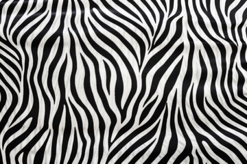 zebra skin pattern top view - obrazy, fototapety, plakaty