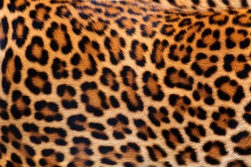 close up of leopard skin pattern