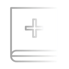 Obraz premium Book Chapter Create Gradient Outline Icon