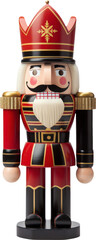 Wooden Christmas nutcracker transparent background PNG clipart 