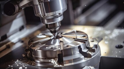 Machining a part on a milling machine