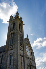Fototapeta na wymiar Church of the Assumption in Howth, near the Dublin