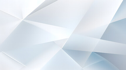 Minimal geometric white light background abstract design. Generative Ai