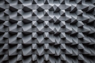 detail texture of soundproofing foam panels