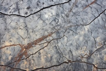 glacial polished rock surface showing scratches