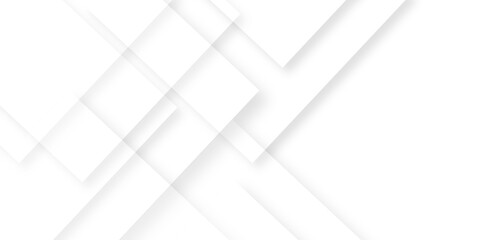 Obraz premium Abstract design with white transparent material in triangle and squares shapes. Modern and creative design with different size white boxes on the white background white rectangle business card 