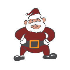 Santa clause with gifts 5