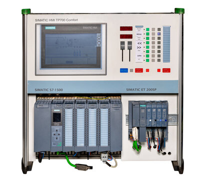 Operator panel with color wide-format TFT display for operational control and monitoring. 10.17.23. Kyiv. Ukraine.