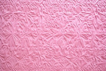 Fototapeta premium detailed texture of pink velvet material on a flat table