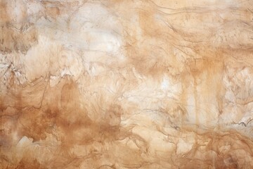 smudged textures of beige and brown watercolor on a plain surface