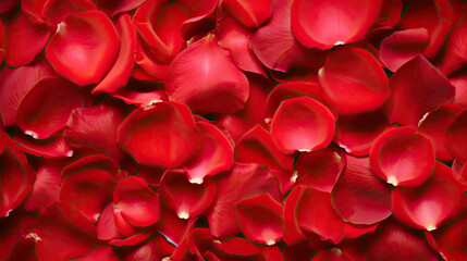 close up of red rose, Beautiful red rose petals as background, top view