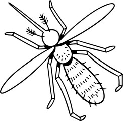 mosquito illustration.