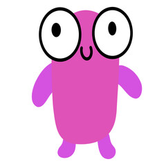 Happy Halloween. Monster colorful silhouette head face icon set line. Eyes, tongue, tooth fang, hands up. Cute cartoon kawaii scary funny baby character. White background. Flat design. Vector