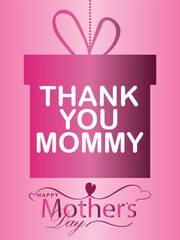 Happy Mother's Day. banner, Greeting card, poster